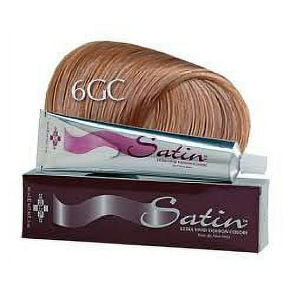 Satin Hair Color Gold Copper Series-6GC(Dark Golden Copper Blonde)3oz "MANGO SIX B&M"