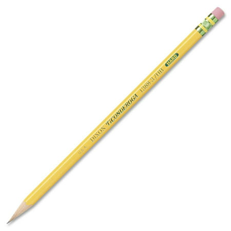 Ticonderoga, DIX13883, No. 3 Woodcase Pencils, 12 / (Best Pencil For Tightlining)