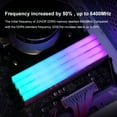 thumbnail image 3 of Desktop Memory RGB DDR5 16GBX2 6000MHz 5600MHz Dimm High speed Memoria Ram DDR5 6000 16GBX2PCS, 3 of 5