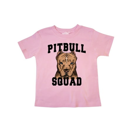 

Inktastic Dog Pitbull Squad Gift Toddler Boy or Toddler Girl T-Shirt