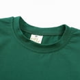 thumbnail image 4 of TOWED22 Cute Shirts for Girls Comfy Summer Tops Tie Knot Front Design Tees for Kids(Green,3-4 Y), 4 of 7