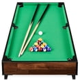 thumbnail image 1 of Best Choice Products 40in Tabletop Billiard Table, Pool Arcade Game Table for Living Room, Game Room w/ 2 Cue Sticks, Ball Set, Storage Bag - Walnut, 1 of 1