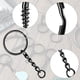 thumbnail image 4 of Kit de 360 anillos de llavero, anillos de llavero de 1 , incluye 90 anillos de llavero con cadena, 90 anillos alfileres, 4 of 7