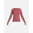 thumbnail image 5 of Ozark Trail Women’s Warmer Thermal Long Sleeve Seamless Fleece Top, Sizes XS-XXL, 5 of 6