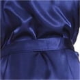 thumbnail image 3 of LYMAYTER Wedding Kimono Robe‌ for Women's Long Satin Rhinestones Bridal Party Bathrobe Dress S-2XL, 3 of 7