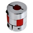 8mm x 10mm flexible plum shaft coupling cnc stepper motor encoder