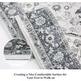 thumbnail image 3 of YOUFORTONG 2'x10' Vintage Washable Hallway Runner, Non-Slip Soft Rug,Farmhouse Carpet for Entryway Kitchen Living Room Bedroom,Grey, 3 of 5