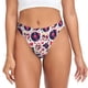 thumbnail image 1 of Balery Skull lips record Guitar Tangas de Algodón para Mujer con Estampado – Ropa Interior Sexy, Transpirable, G-string-Small, 1 of 6