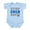 Sky Blue, variant on CafePress - Stop Child Abuse 4 Infant Bodysuit - Baby Light Bodysuit, Size Newborn - 24 Months