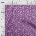 thumbnail image 2 of oneOone Cotton Cambric Violet Fabric Florals Sewing Material Print Fabric By The Yard 42 Inch Wide, 2 of 4