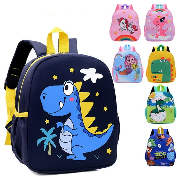 Mochila Infantil De Dibujos Animados Dinosaurio Unicornio Zoo Serie Bebe Jardin De Infantes Bolsa Escolar Ninos Y Ninas Patron Walmart en linea