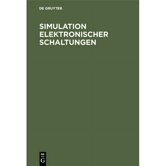 Simulation elektronischer Schaltungen, (Hardcover)