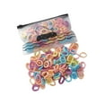 thumbnail image 7 of Misterolina 100Pcs Baby Elastic Hair Ties Candy Color Seamless Girls Hairbands Colorful Elastic For Kids Ponytail Hair Bands Toddlers, 7 of 7