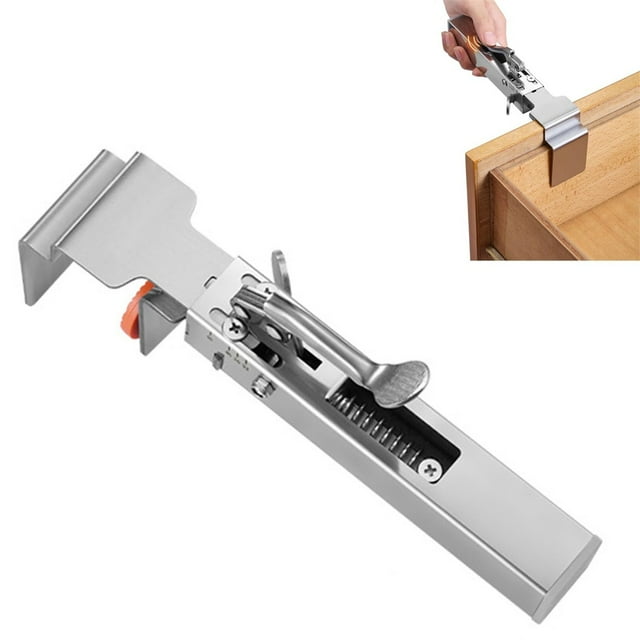 Cqxid Fixing Clip Under $20 Adjustable Drawer Fixing Clamp Drawer Front Installation Clamps Cabinet Installation Clamps Stainless Fixing Clips For Carpenter Household Tables Desks Mount