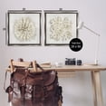 thumbnail image 3 of Stupell Industries Distinct Natural Coral Animals Painting Gray Floater Framed Canvas Art Print Wall Art, 25 x 25, Set of 2, 3 of 9