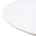 thumbnail image 3 of Auray Bar Table White & Gold Bar Table, Modern Style, Faux Wood MDF round shape tabletop, Steel, Indoor Bar, 3 of 5