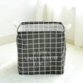 thumbnail image 4 of Ropa Plegable de Almacenamiento Cesto de Ropa Bolsas Organizador Cuadrado negro, 4 of 7