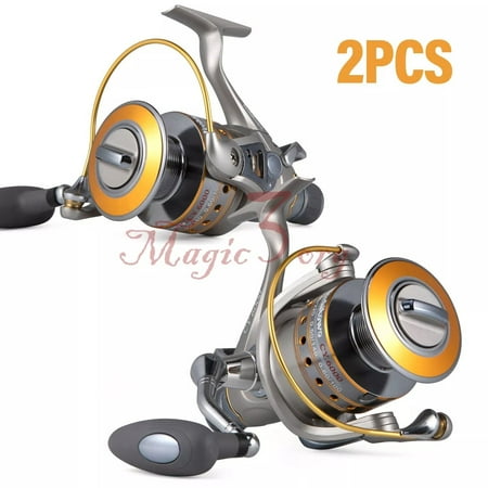 2 Reels Spinning Reel 3000 10+1BB Light Weight Ultra Smooth Ultralight Fishing