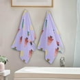 thumbnail image 4 of Christmas Tree Cute Hand Towels, Colorful Flowers Kitchen Towel Ultra Soft and Absorbent,Decorative Fingertip Face Towel for Bathroom Hotel, 2 PCS, 28.3"x 14.4", 4 of 6