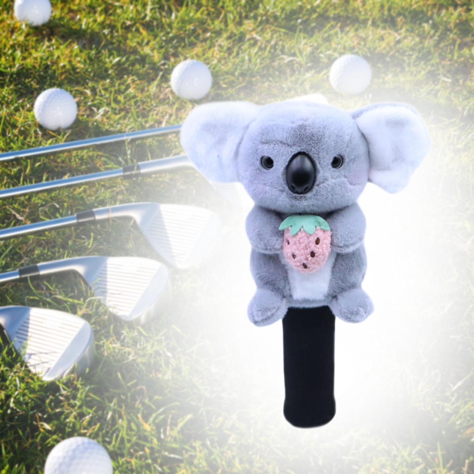 Baoblaze Golf Headcover Lovely for Drivers Hybrid Golf Accessories,Golf Gift,Lightweight, Koala