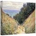 thumbnail image 2 of Claude Monet "Footpath" Wrapped Canvas Art, 2 of 3