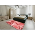 thumbnail image 4 of Ahgly Company Indoor Rectangle Patterned Light Coral Pink Area Rugs, 2' x 4', 4 of 6