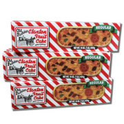 Claxton Fruit Cake - 3-1 Lb. Regular - Individually Packaged In Color Cartons - 3 Delicious Holiday Gifts