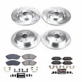 thumbnail image 3 of Power Stop Front and Rear Ceramic Brake Pad and Drilled and Slotted Rotor Kit K8061, 3 of 10