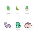 thumbnail image 2 of Cute Brooch Lapel Pin Badge for Women Gift Dinosaur Enamel Pin, 2 of 11