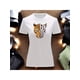 thumbnail image 1 of Playera Blusa Con Estampado De Jaguar Animal Print Ropa Para Mujer Color Blanco Talla Grande Marca Emil SaEs, 1 of 4