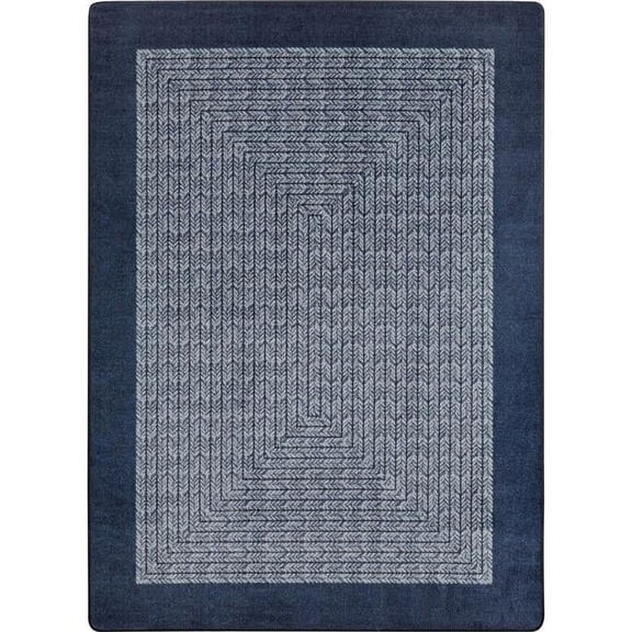 Like Home Rug in Navy 3.10 in. x 5.4 in.