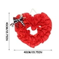 thumbnail image 2 of Tupukom Valentines Day Wreath Valentines Decor Clearance Valentines Wreaths for Front Door, Valentines Day Wedding Decorations for Indoor and Outdoor, 2 of 8