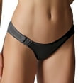 thumbnail image 1 of Gibobby Ropa interior bikini elástica para mujer Tangas a rayas cintura personalizados, Bikini , tangas personalizadas, ropa interior mujer, bragas, Tanga algodón（Negro， L), 1 of 5