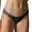 Black, variant on Custom Low Waist Striped Tangas No Show Bikini Custom Thongs Women Underwear Panties Cotton Thong