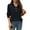 Navy Blue, variant on Women Polo Shirts Long Sleeve Collared Button down Shirt V Neck Business Casual Pullover Tops S