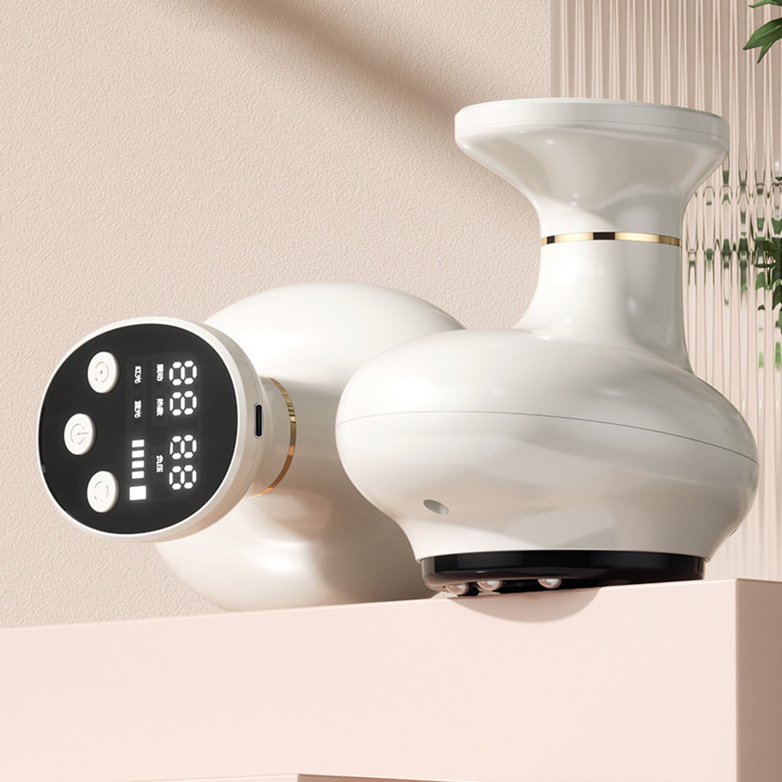 Teissuly-instrumento Raspador Eléctrico Inteligente Inalámbrico, Herramienta de Masaje para Raspado Doméstico, Raspado de Succión Universal