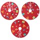 thumbnail image 3 of [Falda para árbol de Navidad] Adornos para la base del árbol de Navidad, accesorios de decoración para el suelo, delantal de fieltro para árbol de Navidad, 3 of 5