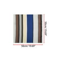thumbnail image 2 of INSPIRE CHIC Women's Stripe Print Square Scarves Head Scarf Kerchief Blue, 2 of 5
