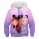 thumbnail image 1 of Frozen 2 Elsa princesa sudaderas con capucha dibujos animados Casual niñas manga larga sudaderas ropa primavera otoño moda con capucha Tops 1-14 Y140 zhangyuxiang CONDUJO, 1 of 2