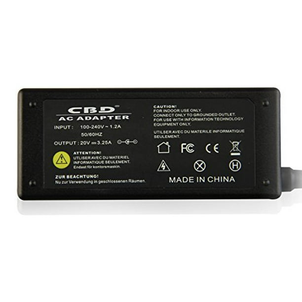 Adaptateur secteur/chargeur de batterie pour ordinateur portable GateWay  Liteon 19V 3.42A PA-1650-01 