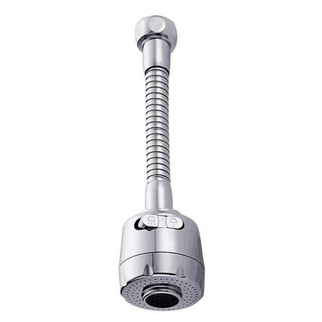 Extensor de grifo de cocina, aireador de grifo giratorio de 360° móvil para ahorro de agua, pulverizador de fregadero ajustable de 2 modos
