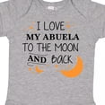 thumbnail image 4 of Inktastic I Love My Abuela to the Moon and Back Boys or Girls Baby Bodysuit, 4 of 5