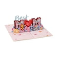 thumbnail image 2 of HONGLIN 3D Pop Up Mothers Day Card, Best Mom Ever, for Mom, Wife - Includes Envelope and Note Tag, 2 of 9