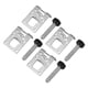 thumbnail image 1 of 4pcs Furniture Leg Leveler Tables Leveling Feet Corner Bracket Table Leg Leveler Wardrobes Wardrobe Level Feet, 1 of 5