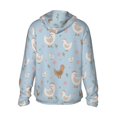 thumbnail image 2 of Goofa Funny Chicken Printed Women's UPF 50+ Sun Protection Hoodie Jacket Lightweight Long Sleeve Sun Shirt for Women with Pocket Hiking Outdoor-Large, 2 of 9