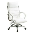 thumbnail image 4 of Executive Chair with Thick Padded Black Faux Leather Seat, 4 of 5