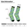 thumbnail image 2 of Balery Motorcycle Riding Dinosaur Pattern Crew Socks Unisex– Soft & Breathable Socks for Men & Women, One-Size Fits Most (US 5-11), Comfortable & Durable for Daily Wear, 2 of 6