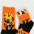 thumbnail image 6 of Papapt 4 Pairs Halloween Socks Novelty Socks Holiday Sock Pumpkin Food Horse Pattern Gift for Men Women Christmas Thanksgiving /#J02, 6 of 16