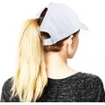 thumbnail image 2 of GFDYREE Ponytail Baseball Hat Distressed Retro Washed Womens Twill, 2 of 7