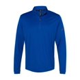 thumbnail image 3 of Adidas Mens Lightweight Quarter-Zip Pullover, M, Collegiate Royal, 3 of 3